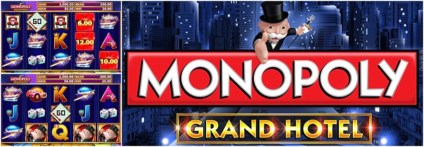 Monopoly Grand Hotel Online Casino Slot Game