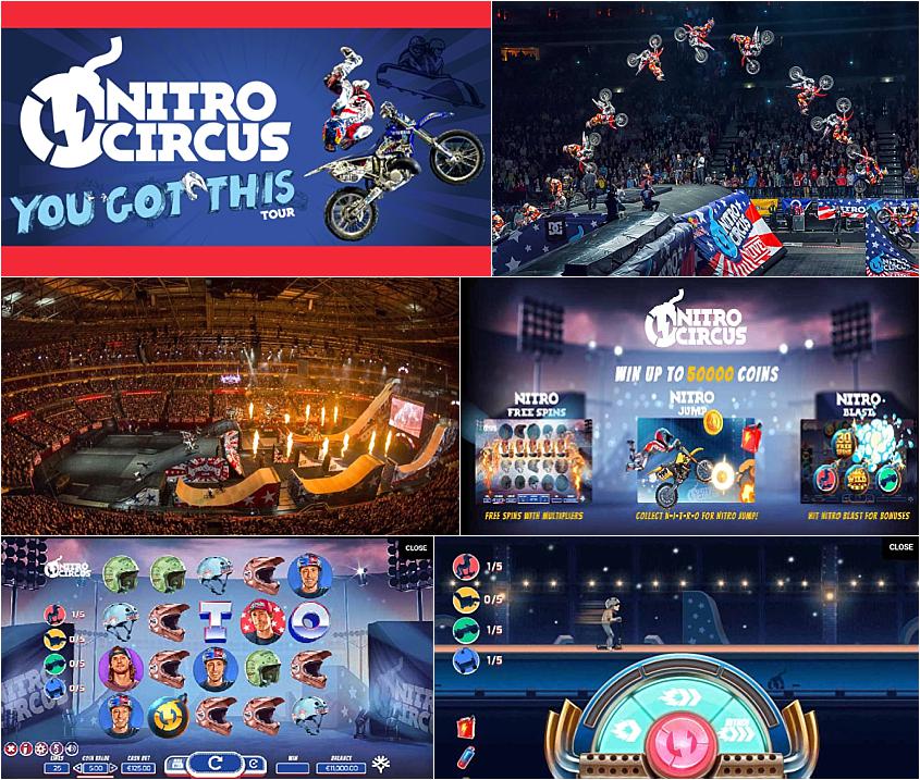 Nitro Circus Slot Free Play in Demo Mode