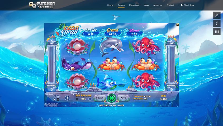 Slot Ocean Spray