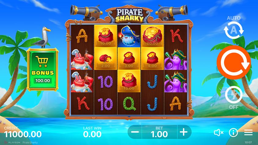 Pirate Sharky Demo Slot | Play for Free