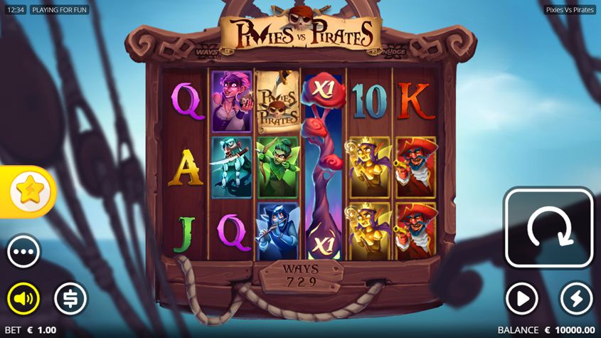 Pixies Vs Pirates Slot | Play Online | RTP: 95.91%