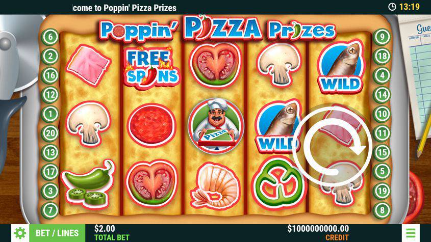 Popping Pizza Hadiah