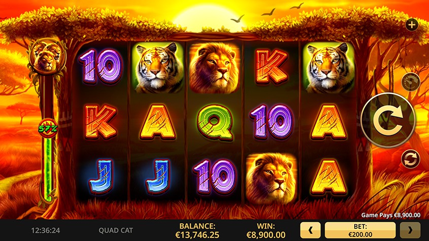 Quad Cat Spin-crease Slot - Play Free Slots Demos