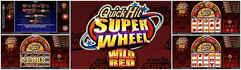 Hit Cepat Super Wheel Wild Red Slot