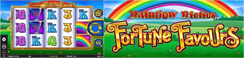 Review Rainbow Riches Fortune Favours PAY4D 999777