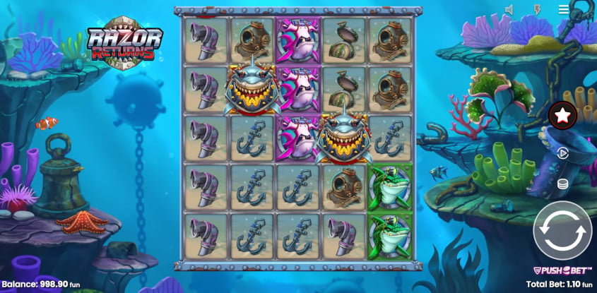 Razor Returns Slot: Push Gaming`s Sequel to Razor Shark