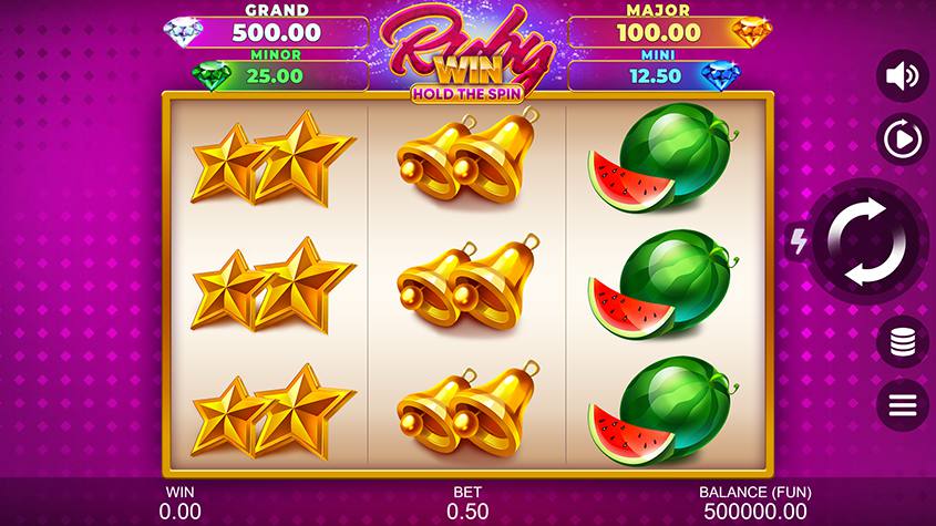 Ruby Slots 100 Free Spins Plentiful Treasure 2024 Ruby Win: Hold The Spin Slot - Free Play in Demo Mode