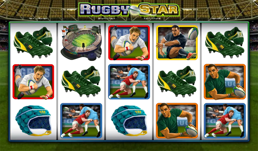Rugby star slot