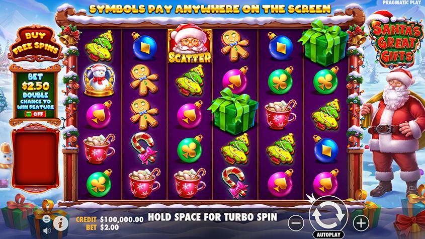 Gifts From Santa Slot by Dragongaming Free Demo Play