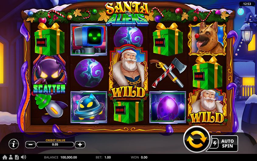 Santa Vs Alien