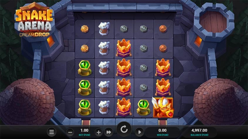 Snake Arena Slot Machine - Jogar Grátis