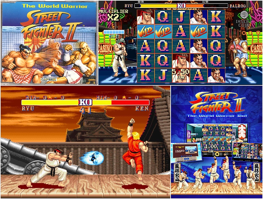 Street Fighter II Slot Prajurit Dunia