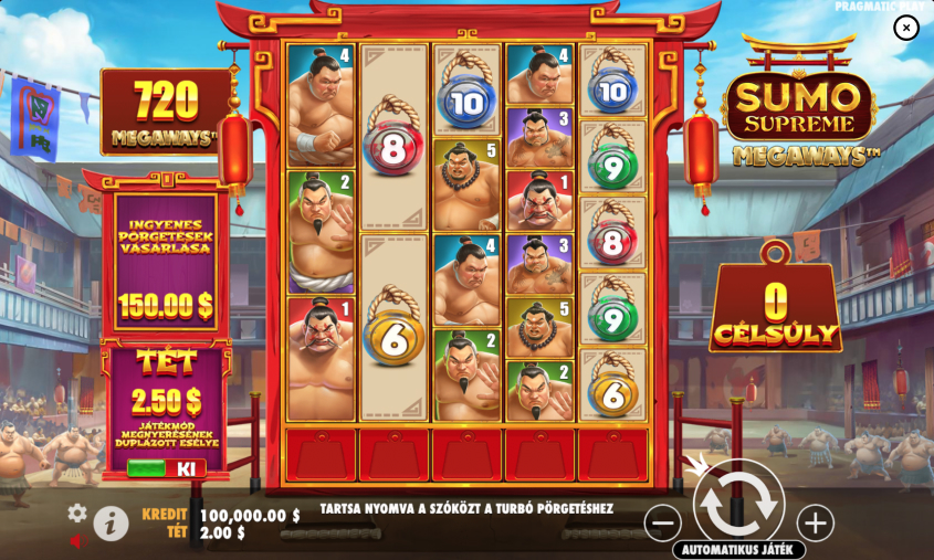 Slot Sumo Supreme Megaways