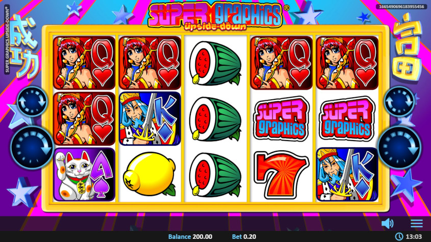 Slot Terbalik Grafik Super