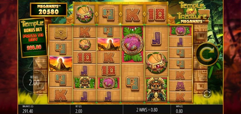Slot Megaways Kuil Harta Karun