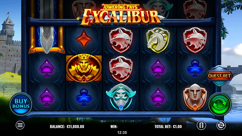 Slot Towering Pays Excalibur