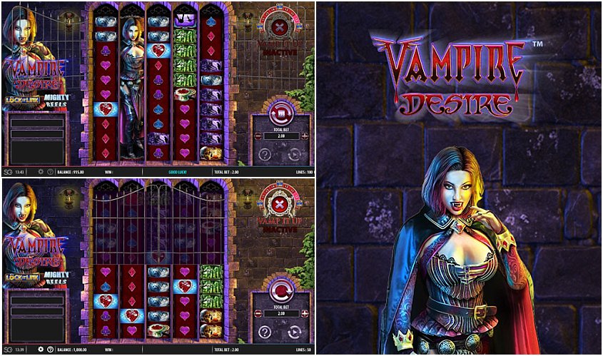 Vampire Desire Slot Review & Bonus ᐈ Get 100 Free Spins