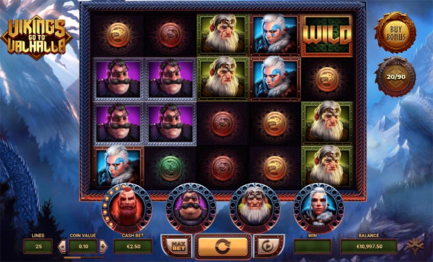 Emocionantes slots de temática vikinga