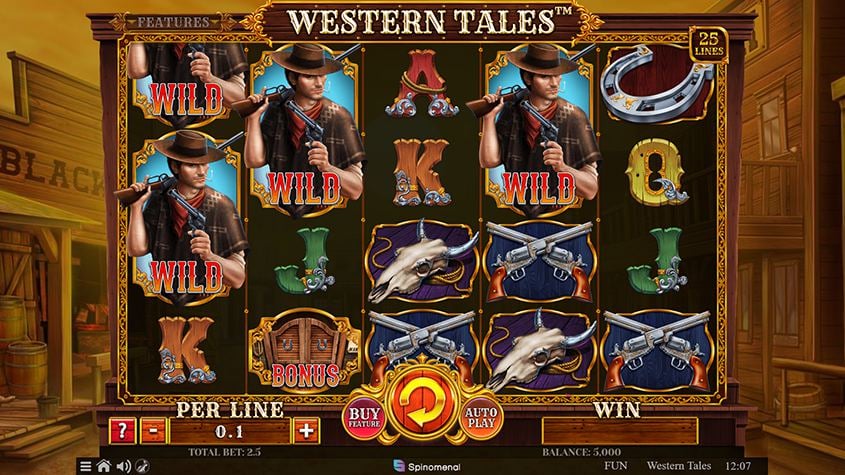 Slot Mỹ Western Tales