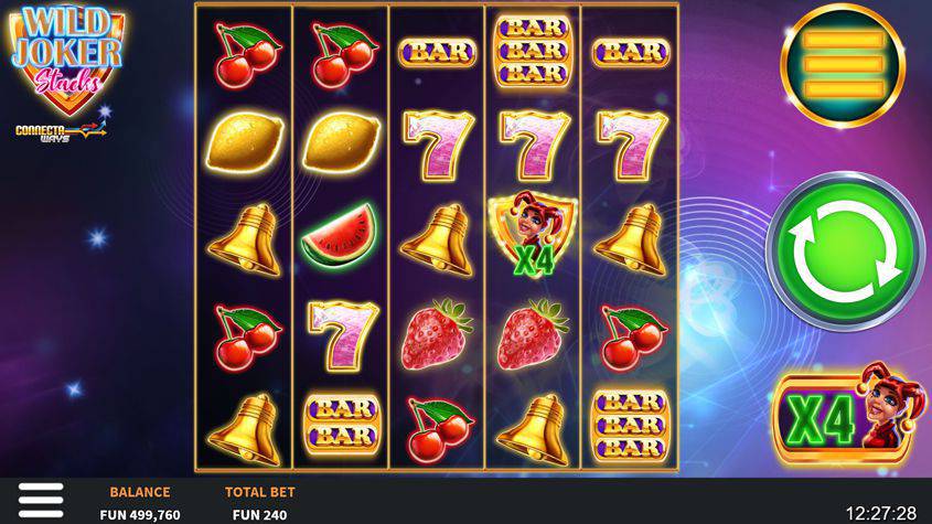 Slot Wild Joker Stacks