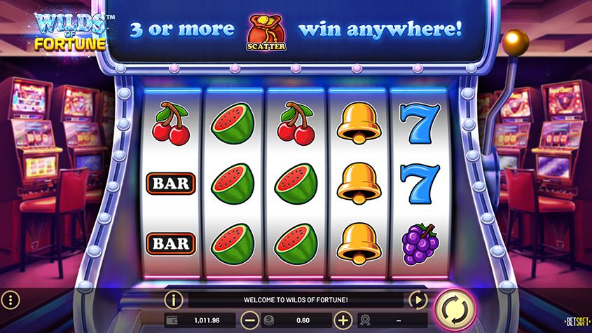 Wild Fortune Slots Game Interface