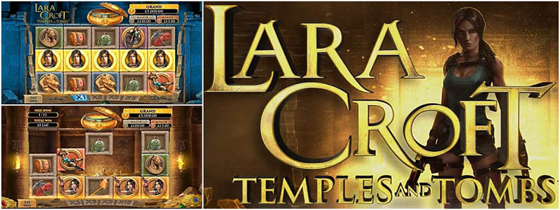 Lara Croft Temple and Tombs Slot Now Live