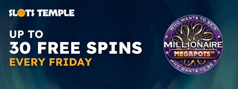 millionaire-megapots-free-spin-fridays